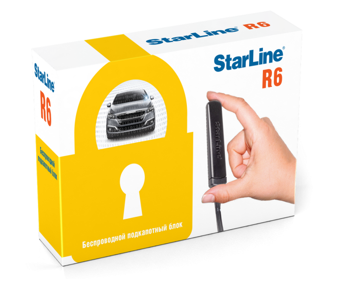 Цифровое радиореле блокировки StarLine R6