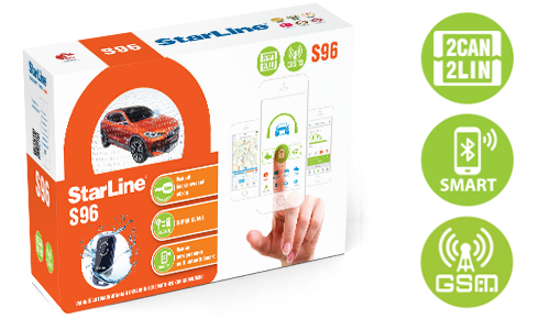 StarLine S96 BT 2CAN+2LIN GSM