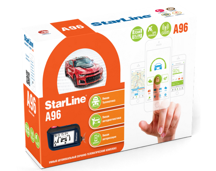 StarLine A96 2CAN+2LIN GSM