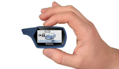 Брелок к сигнализации StarLine B6 c дисплеем