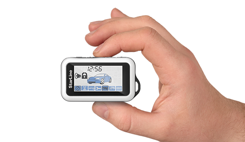 Брелок к сигнализации StarLine Е90 с дисплеем