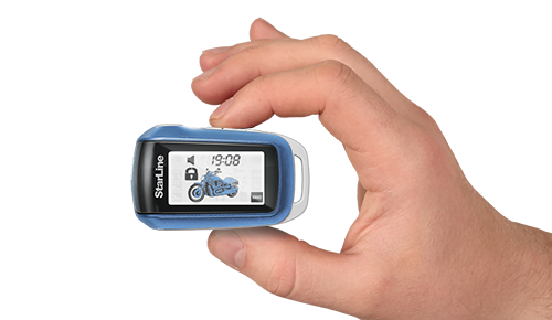 Брелок к мотосигнализации StarLine V62 Moto с дисплеем